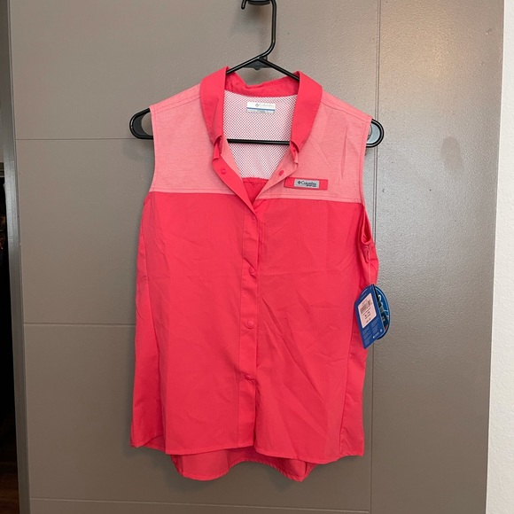 NWT Columbia Sleeveless Top ❤️🐠 - Picture 1 of 5